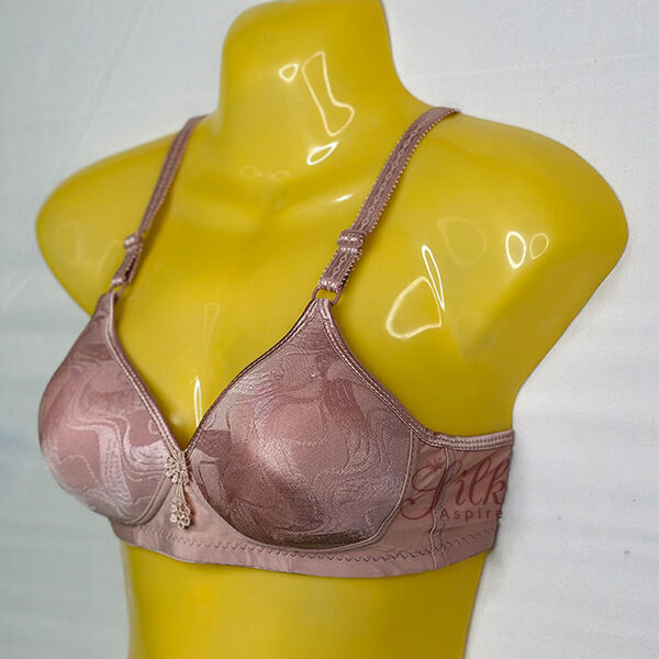 Padded Full Coverage Bra with Adjustable Straps