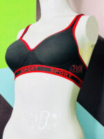Sporty Comfort Bra with Cross-Back Design