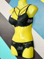 Bridal Size Booster | Double-Padded Strappy Lace Bra and Panty Set